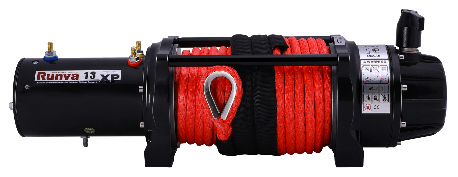 WINCH RUNVA 13XP PREMIUM WITH SYNTHETIC ROPE