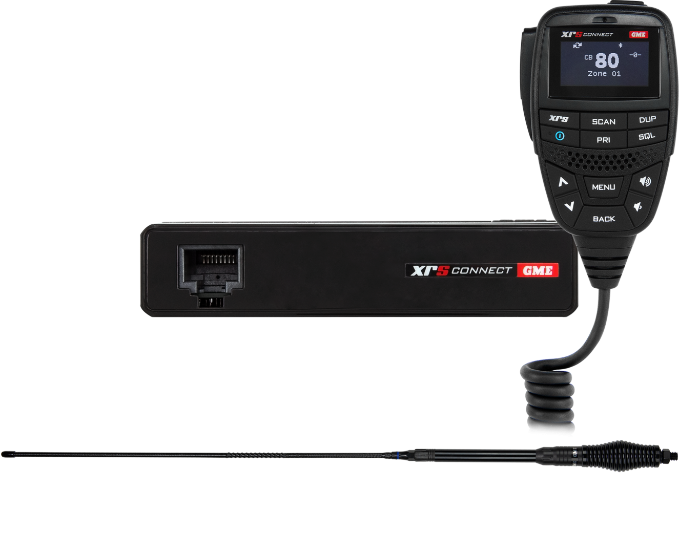 GME XRS330 Connect Touring Pack UHF Radio & Antenna Redi Cruisers