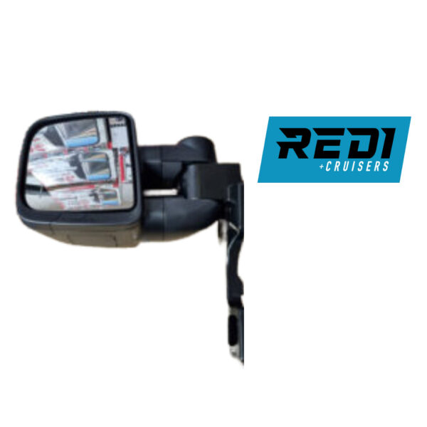 CLEARVIEW COMPACT TOWING MIRRORS LC70 MANUAL BLACK