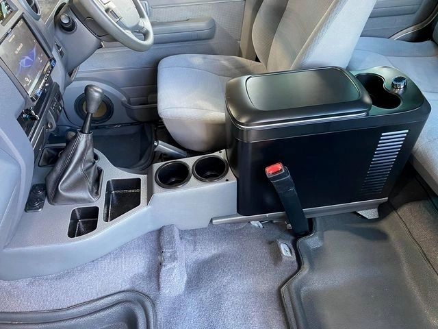 Image of Bushman Fridge Centre Console | Cruiser Consoles (Black)