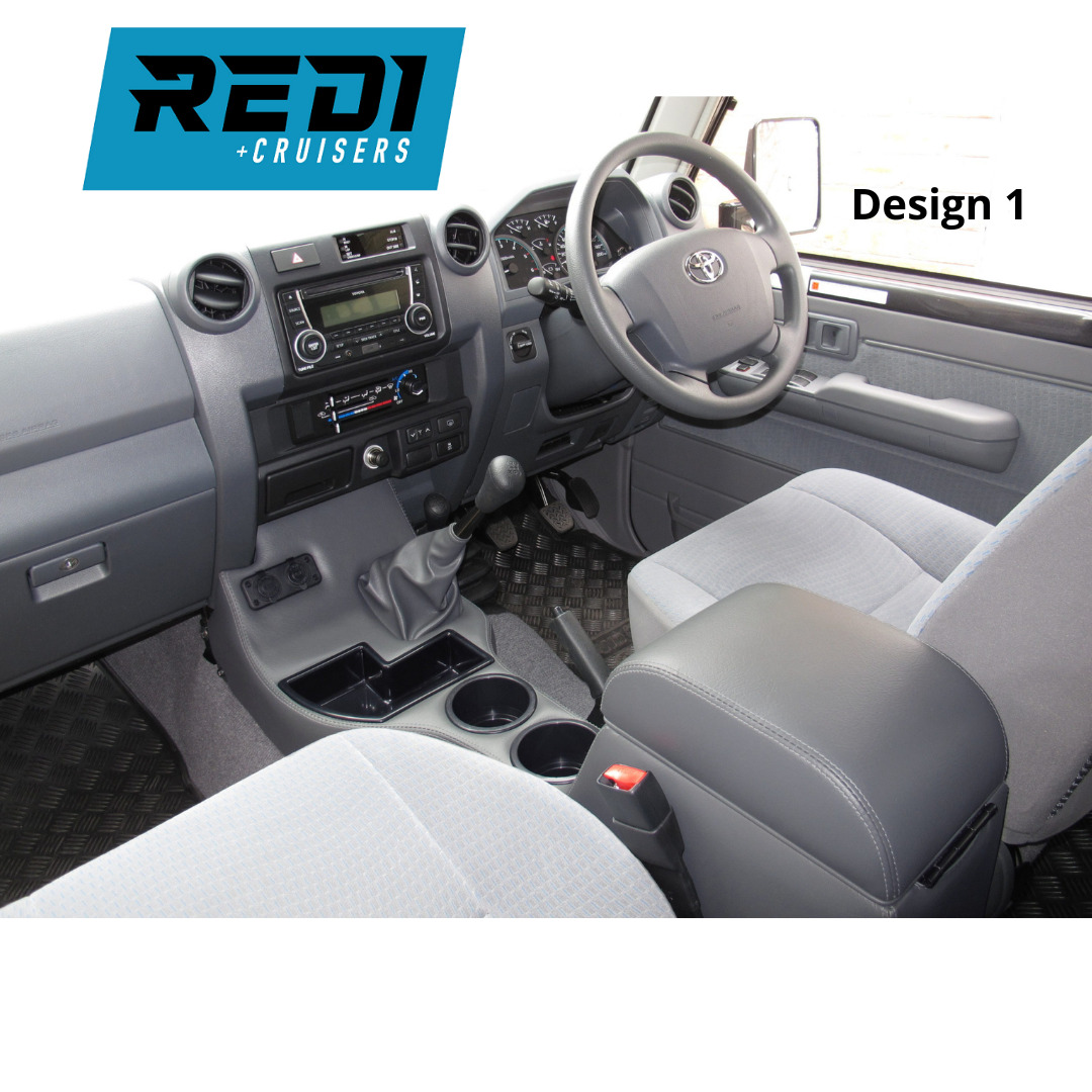 79 SERIES FULL LENGTH CONSOLE Design 1 Image of 79 Series Full Length Console (Single Cab) 2016+ - Department of the Interior
