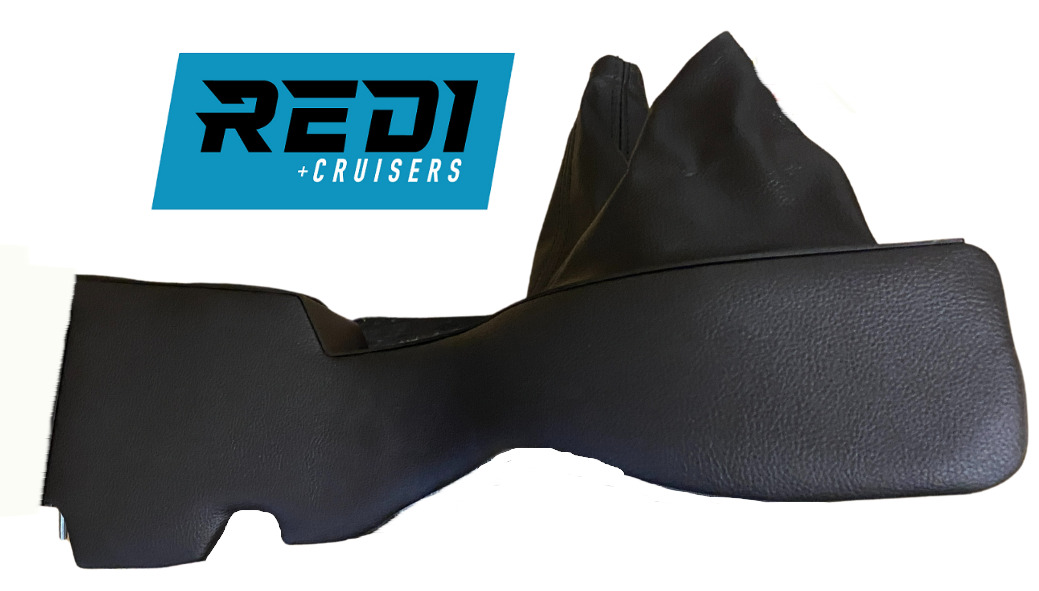 Image of Bushman Fridge Centre Console | Cruiser Consoles (Black)