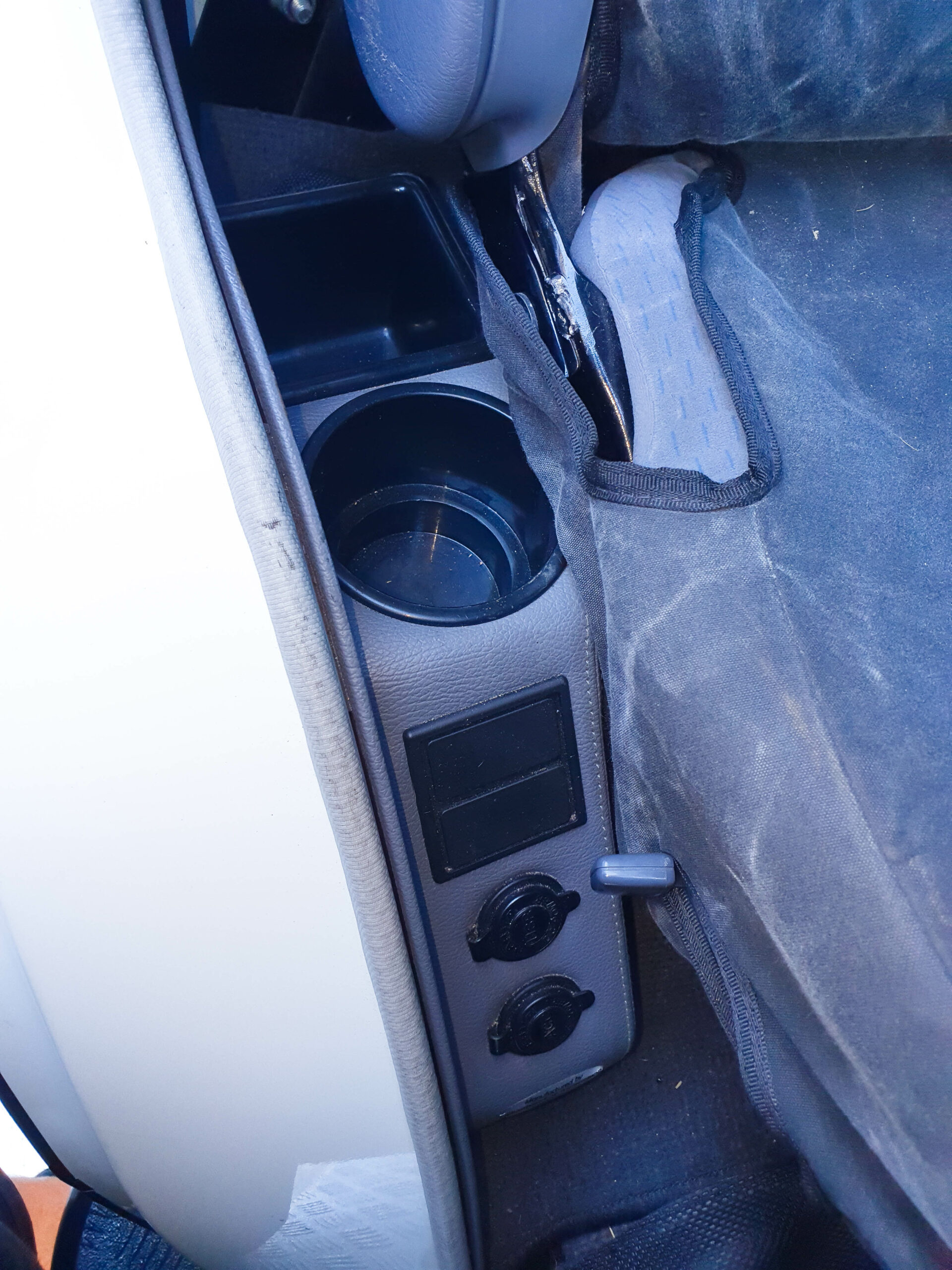 Rear consoles_ Image of Cruiser Consoles | 79 Series Dual Cab Rear Side Consoles (One Pair)