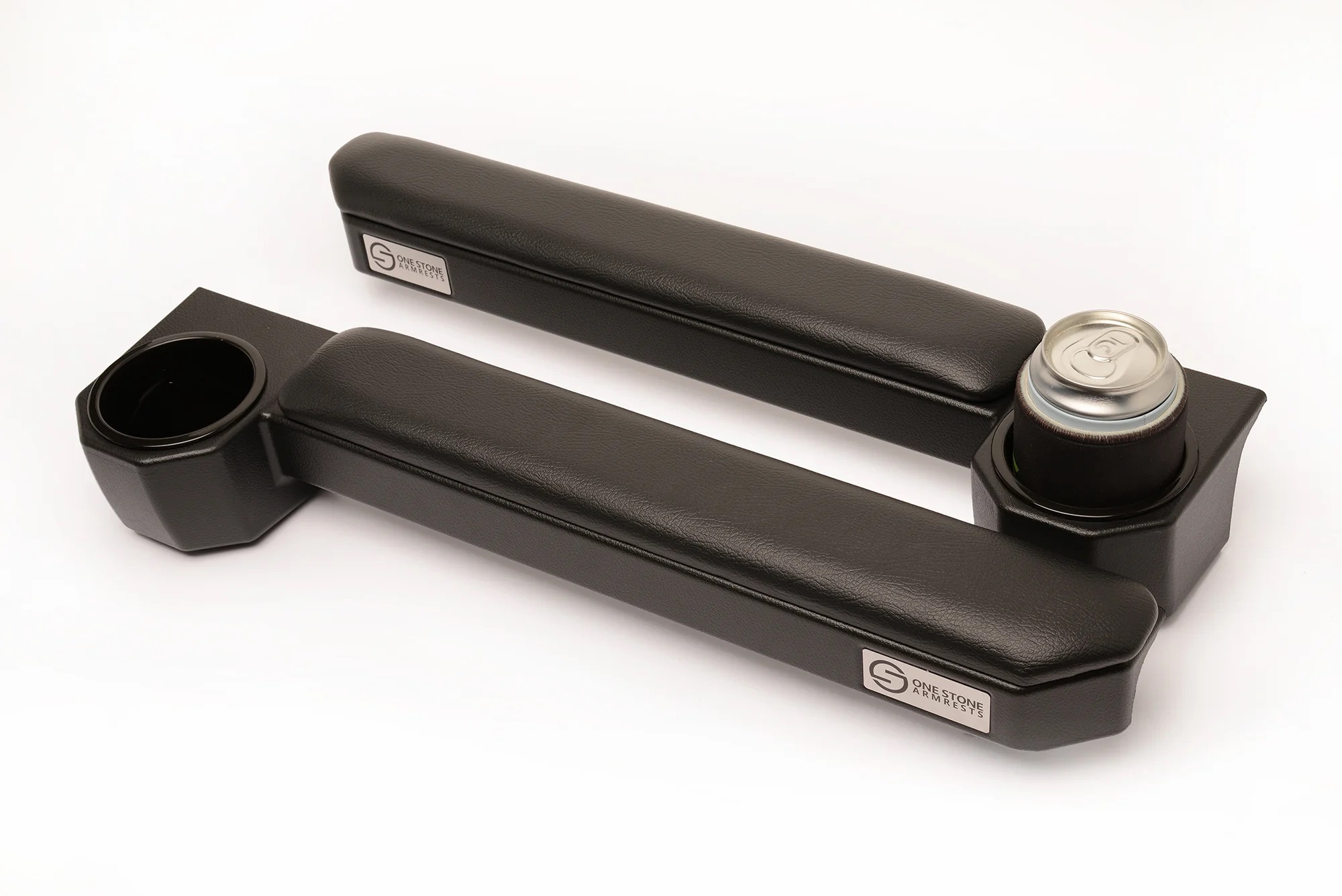 BLACKFULLSET Image of 70 SERIES | ONE STONE ARMRESTS (BLACK)